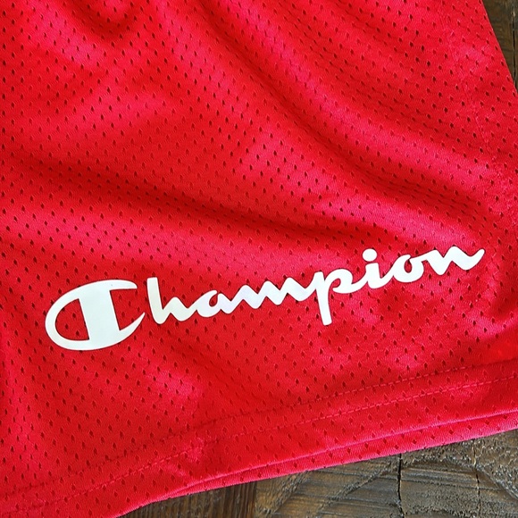 Lot of 2 pair Champion Mesh Athletic Shorts Girls Medium . - Picture 8 of 11